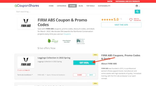 FIRM ABS coupon