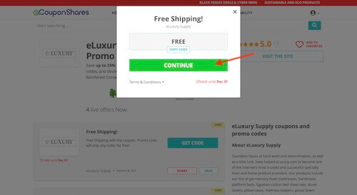 Go to the eLuxury Supply website