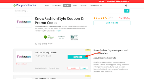 KnowFashionStyle-coupon