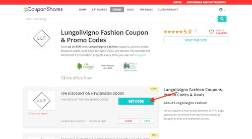 Lungolivigno Fashion promo code